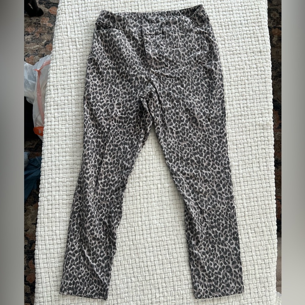 Leopard Print Women’s High Rise Pixie Pants